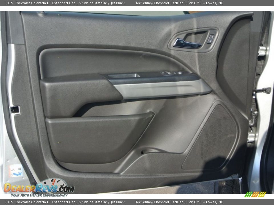 2015 Chevrolet Colorado LT Extended Cab Silver Ice Metallic / Jet Black Photo #9