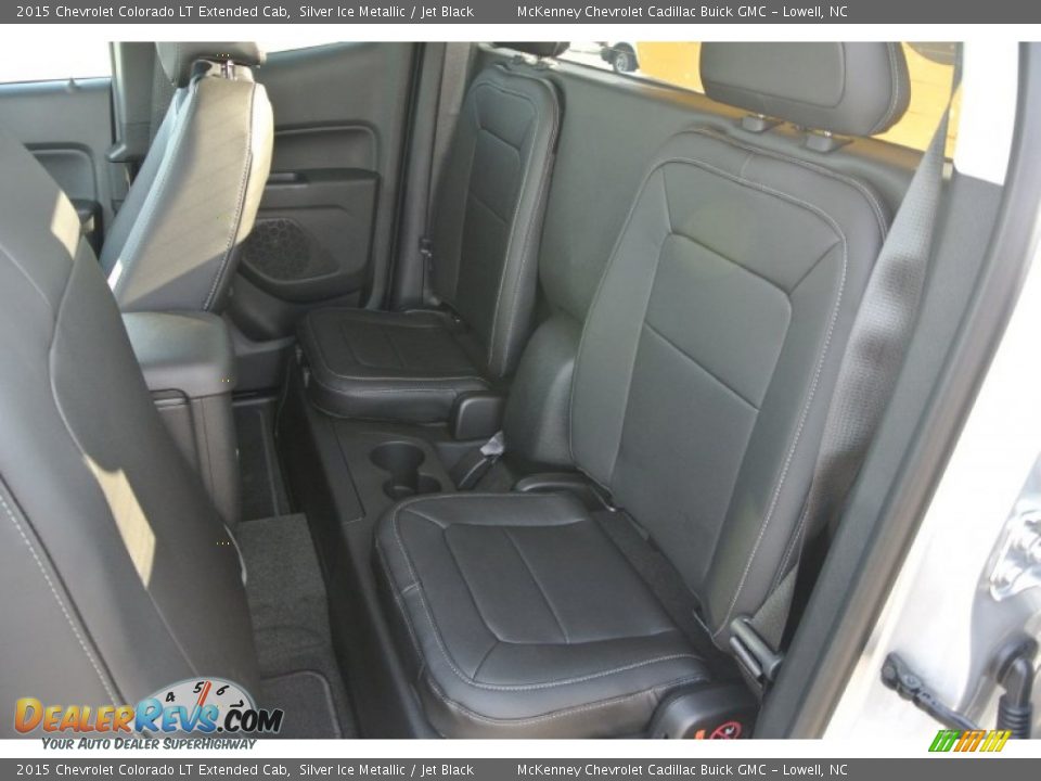 Rear Seat of 2015 Chevrolet Colorado LT Extended Cab Photo #16