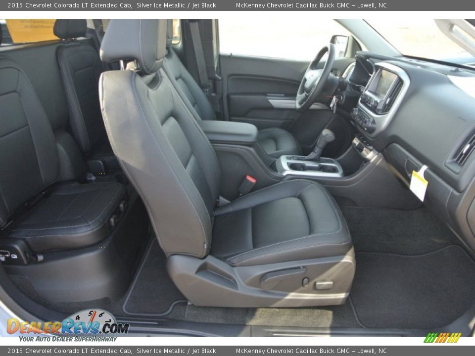 2015 Chevrolet Colorado LT Extended Cab Silver Ice Metallic / Jet Black Photo #18
