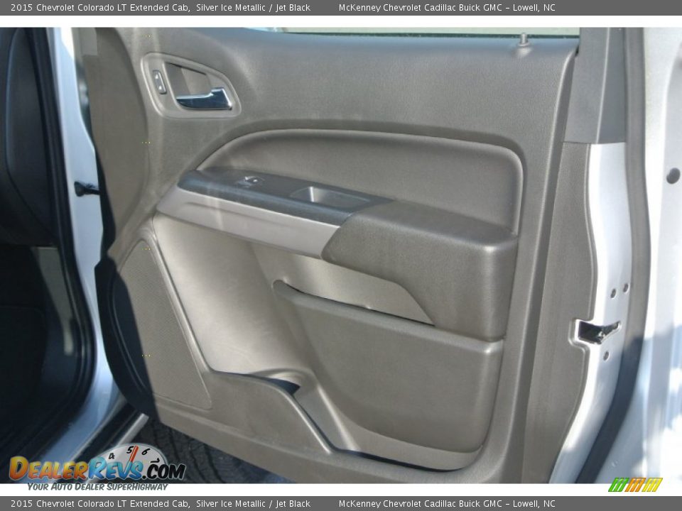 2015 Chevrolet Colorado LT Extended Cab Silver Ice Metallic / Jet Black Photo #19