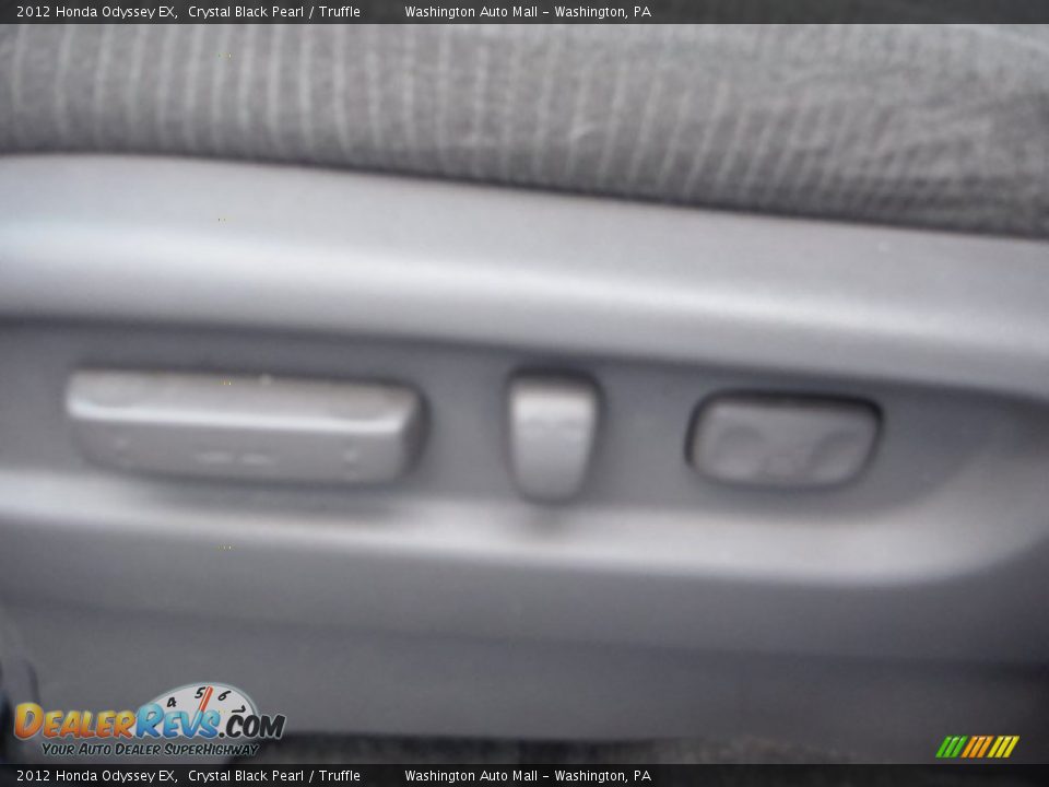 2012 Honda Odyssey EX Crystal Black Pearl / Truffle Photo #12