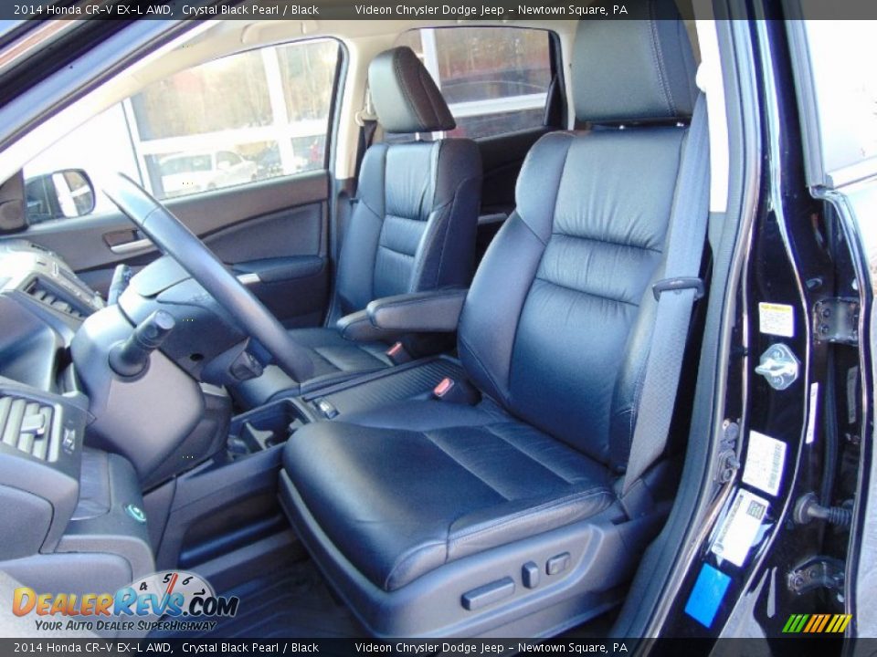 2014 Honda CR-V EX-L AWD Crystal Black Pearl / Black Photo #15