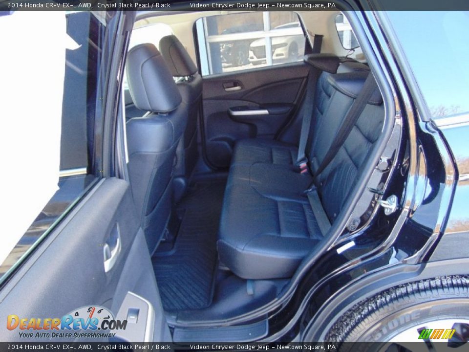 2014 Honda CR-V EX-L AWD Crystal Black Pearl / Black Photo #21