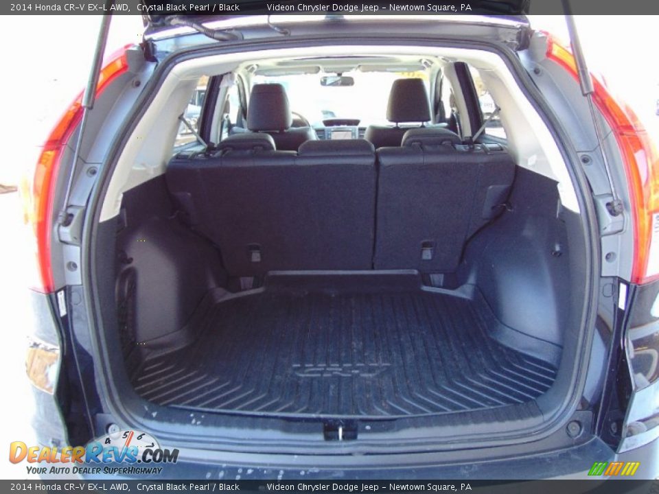2014 Honda CR-V EX-L AWD Crystal Black Pearl / Black Photo #22