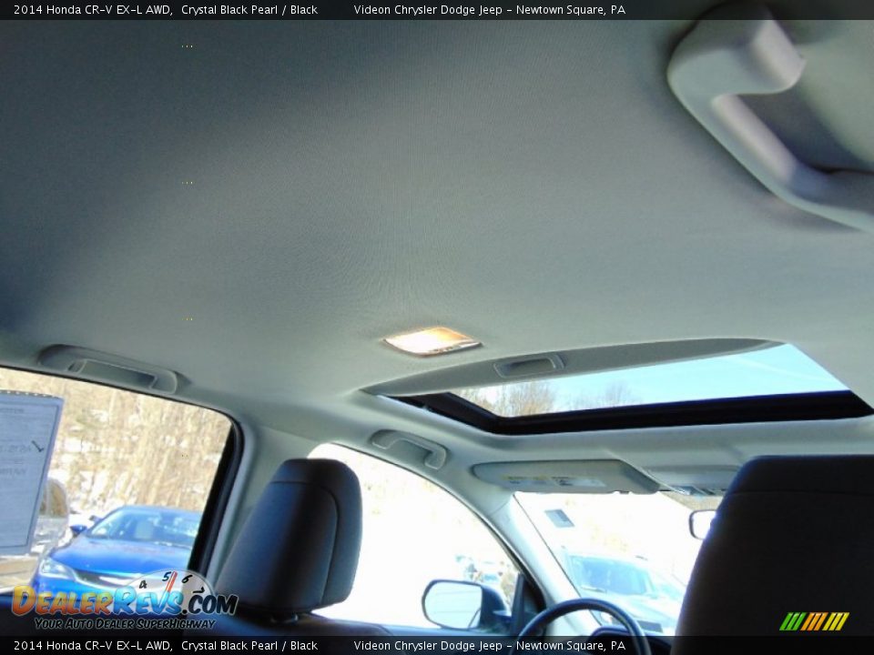 2014 Honda CR-V EX-L AWD Crystal Black Pearl / Black Photo #23