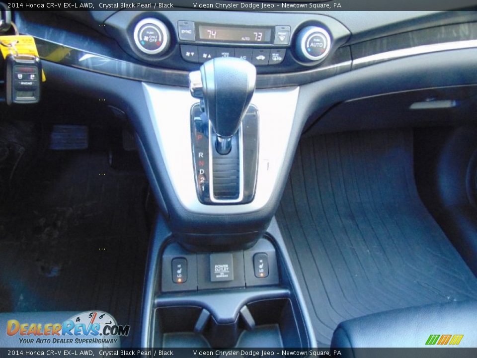 2014 Honda CR-V EX-L AWD Crystal Black Pearl / Black Photo #24