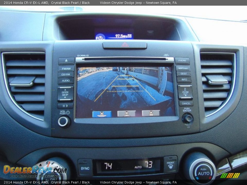 2014 Honda CR-V EX-L AWD Crystal Black Pearl / Black Photo #26