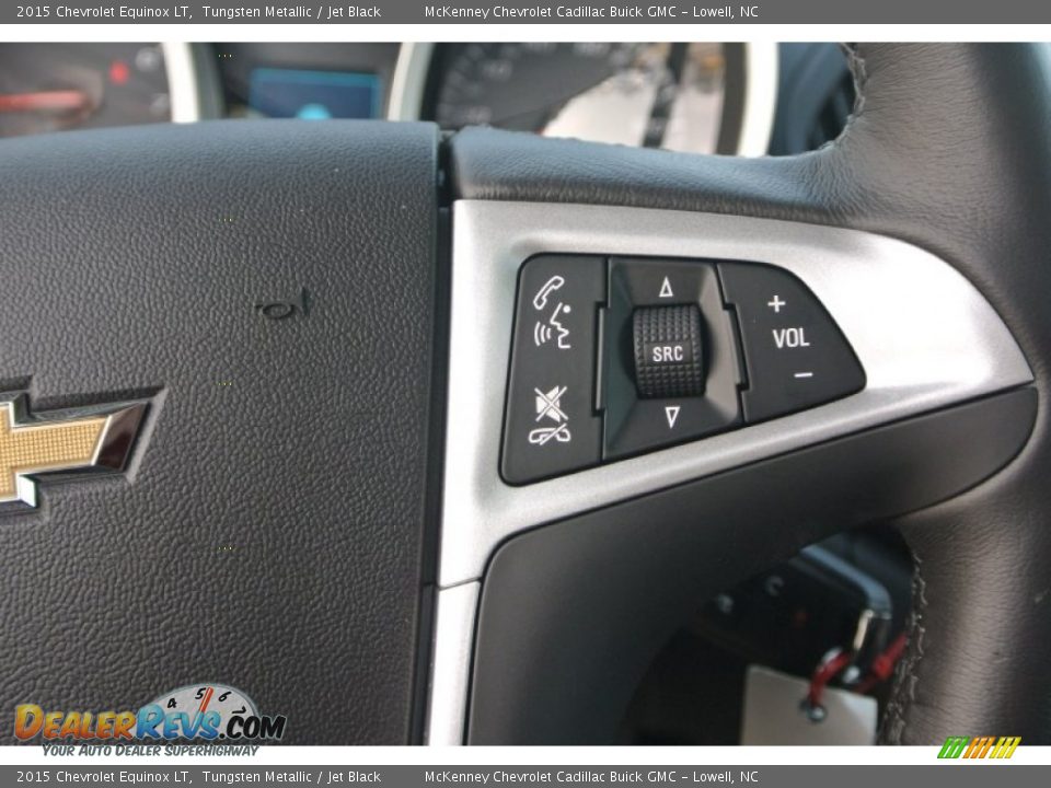 2015 Chevrolet Equinox LT Tungsten Metallic / Jet Black Photo #14