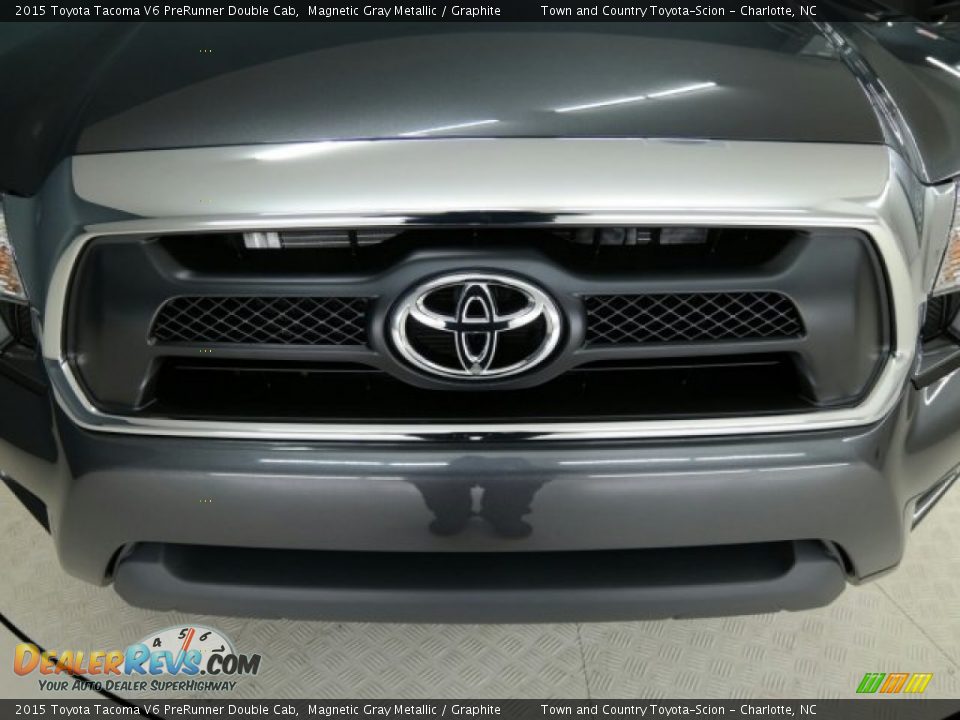 2015 Toyota Tacoma V6 PreRunner Double Cab Magnetic Gray Metallic / Graphite Photo #24