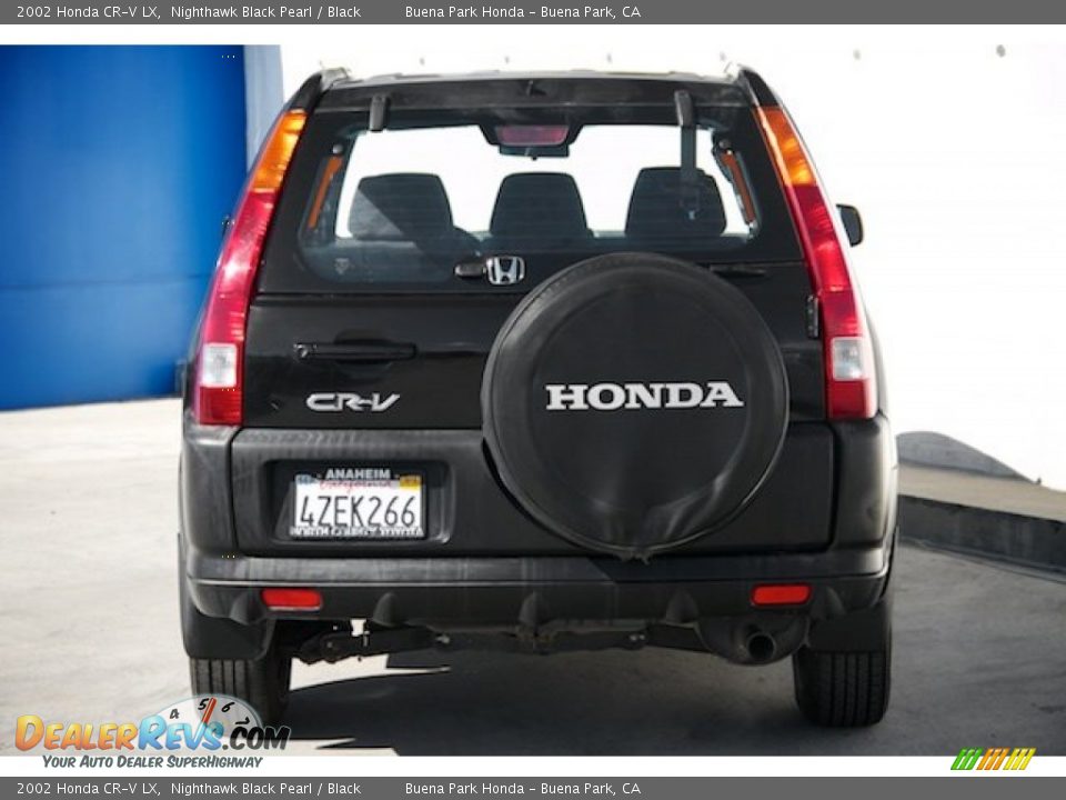 2002 Honda CR-V LX Nighthawk Black Pearl / Black Photo #9