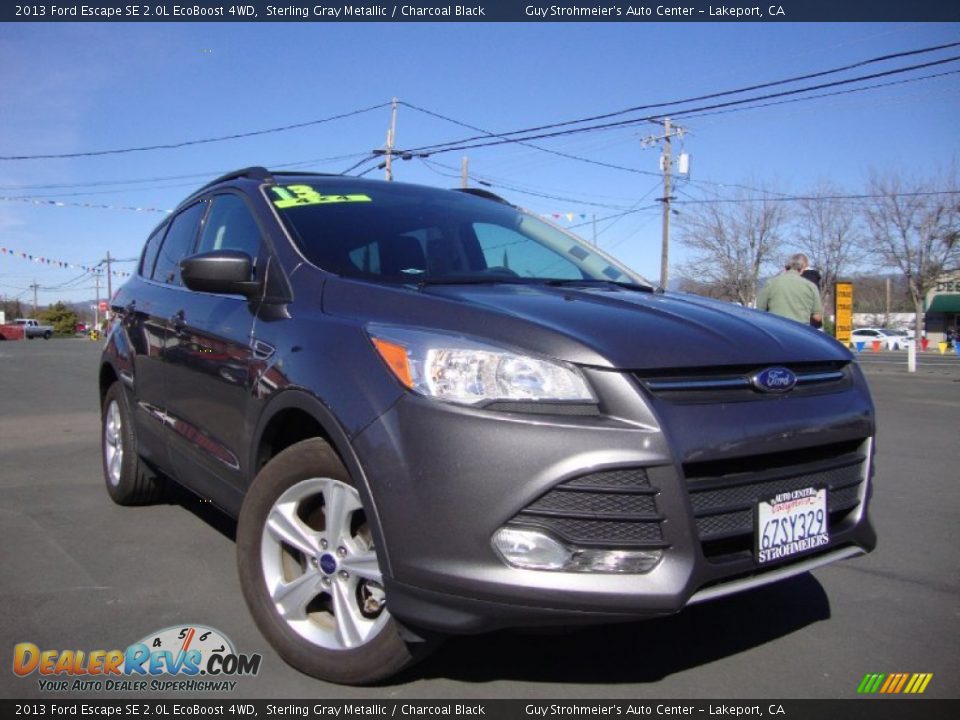 2013 Ford Escape SE 2.0L EcoBoost 4WD Sterling Gray Metallic / Charcoal Black Photo #1