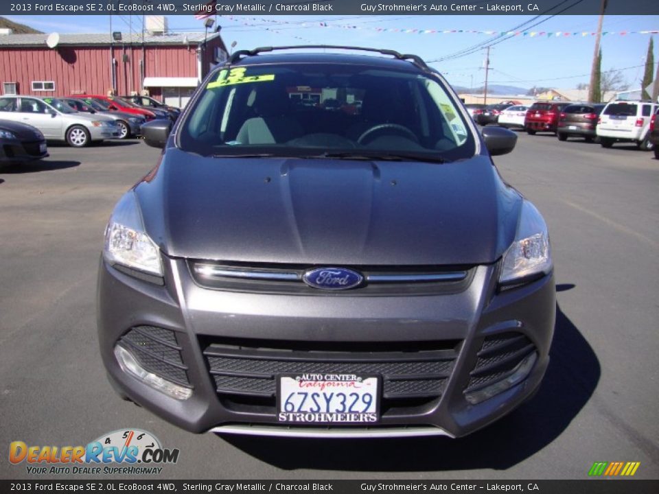 2013 Ford Escape SE 2.0L EcoBoost 4WD Sterling Gray Metallic / Charcoal Black Photo #2
