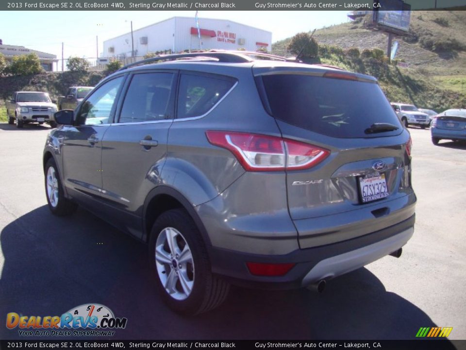2013 Ford Escape SE 2.0L EcoBoost 4WD Sterling Gray Metallic / Charcoal Black Photo #5
