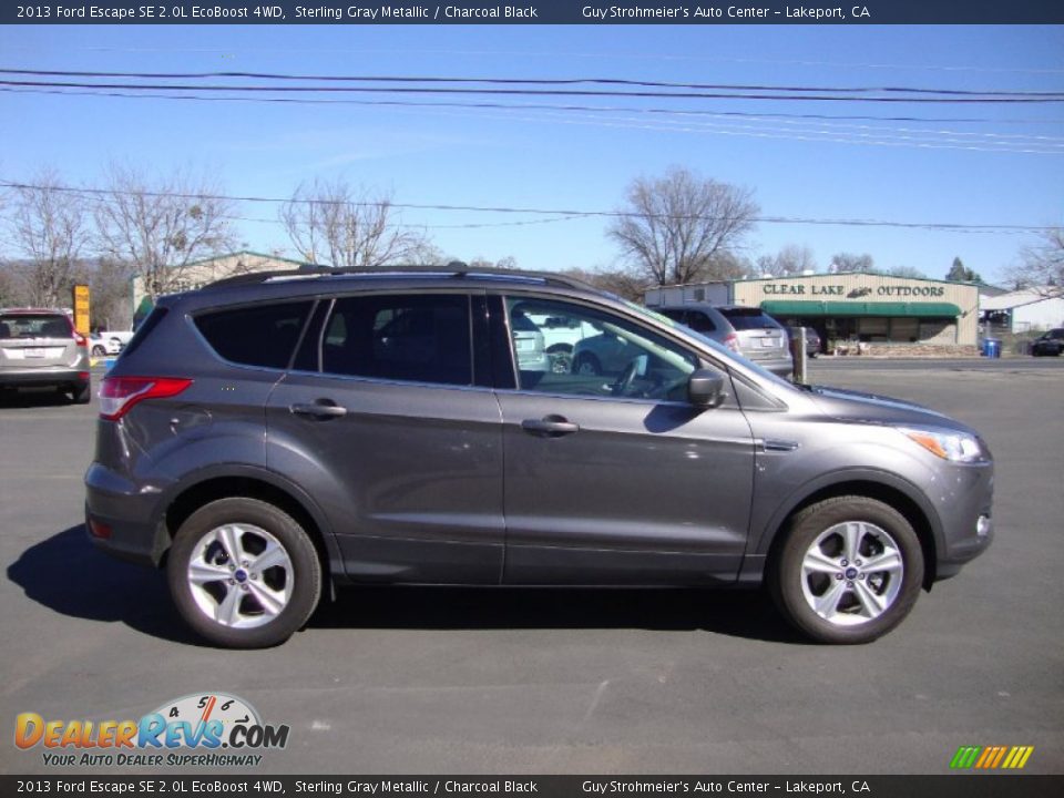 2013 Ford Escape SE 2.0L EcoBoost 4WD Sterling Gray Metallic / Charcoal Black Photo #8