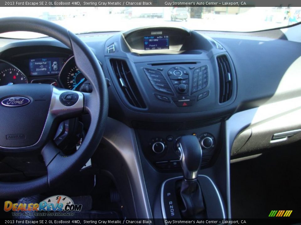 2013 Ford Escape SE 2.0L EcoBoost 4WD Sterling Gray Metallic / Charcoal Black Photo #14