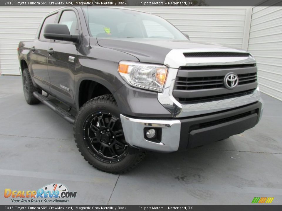 2015 Toyota Tundra SR5 CrewMax 4x4 Magnetic Gray Metallic / Black Photo #1