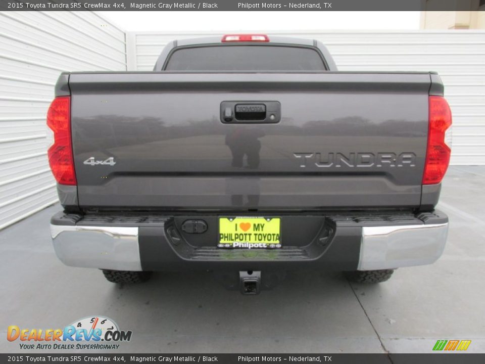 2015 Toyota Tundra SR5 CrewMax 4x4 Magnetic Gray Metallic / Black Photo #5