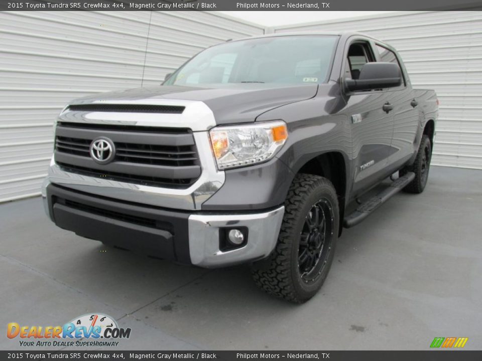 2015 Toyota Tundra SR5 CrewMax 4x4 Magnetic Gray Metallic / Black Photo #7