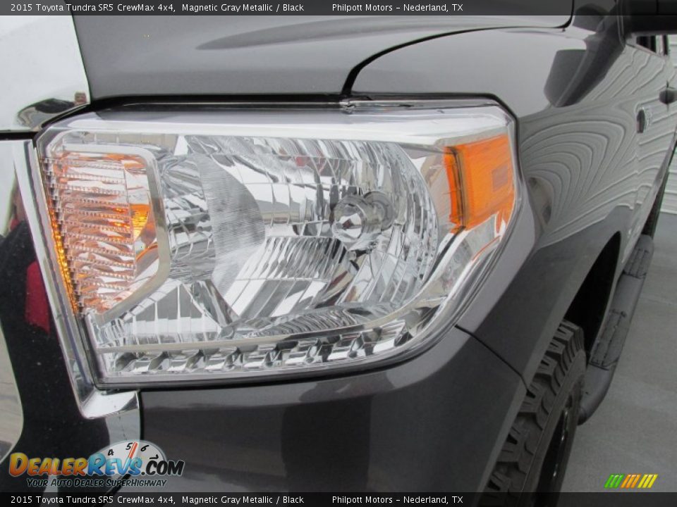 2015 Toyota Tundra SR5 CrewMax 4x4 Magnetic Gray Metallic / Black Photo #9