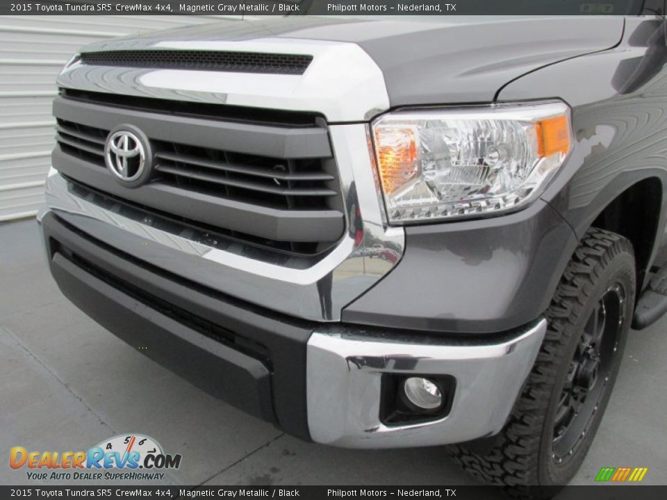 2015 Toyota Tundra SR5 CrewMax 4x4 Magnetic Gray Metallic / Black Photo #10