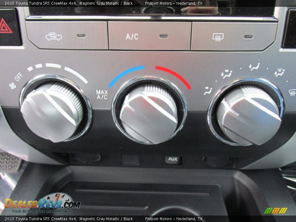 2015 Toyota Tundra SR5 CrewMax 4x4 Magnetic Gray Metallic / Black Photo #29
