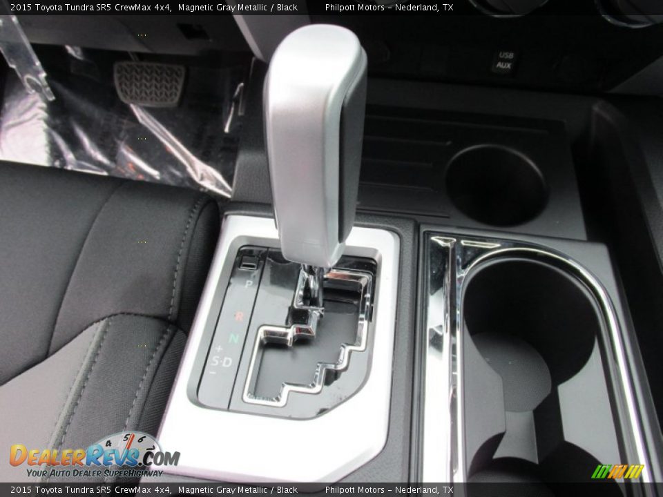 2015 Toyota Tundra SR5 CrewMax 4x4 Magnetic Gray Metallic / Black Photo #31
