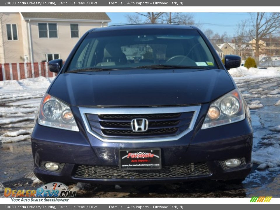 2008 Honda Odyssey Touring Baltic Blue Pearl / Olive Photo #2