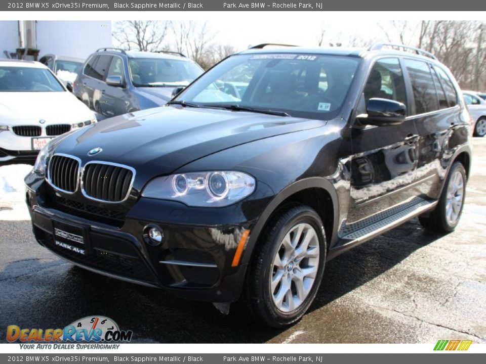 2012 BMW X5 xDrive35i Premium Black Sapphire Metallic / Black Photo #6
