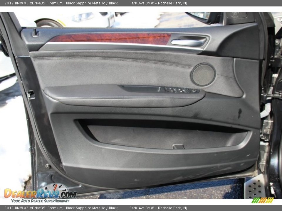 2012 BMW X5 xDrive35i Premium Black Sapphire Metallic / Black Photo #8