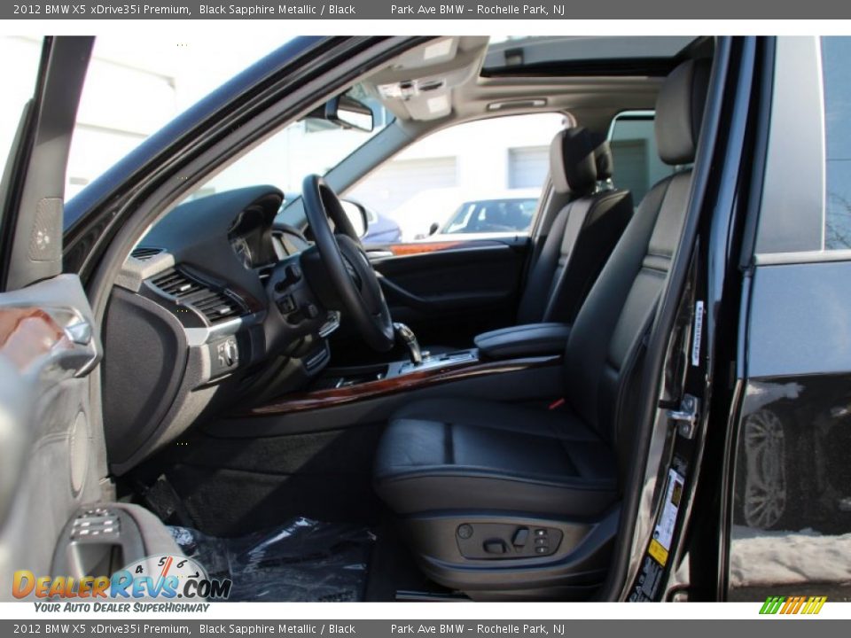 2012 BMW X5 xDrive35i Premium Black Sapphire Metallic / Black Photo #11