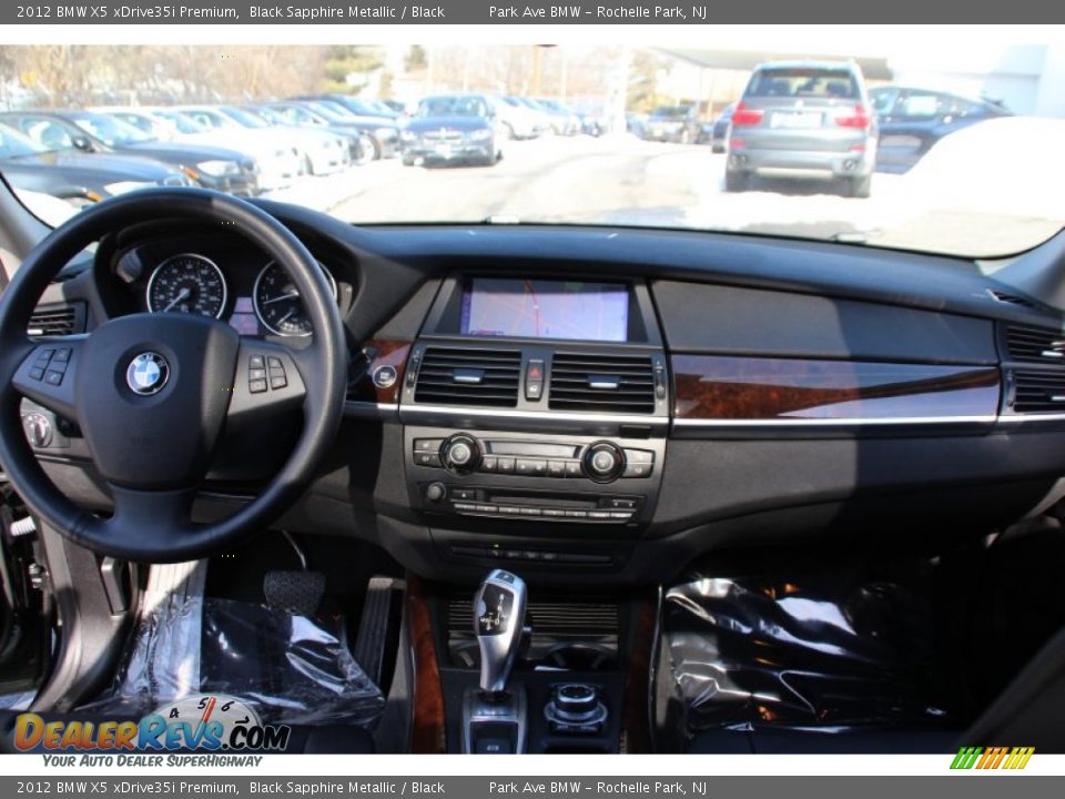 2012 BMW X5 xDrive35i Premium Black Sapphire Metallic / Black Photo #15