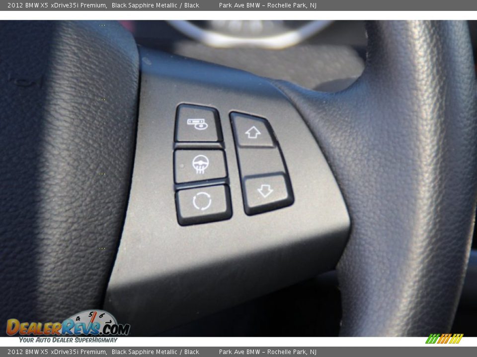 2012 BMW X5 xDrive35i Premium Black Sapphire Metallic / Black Photo #20