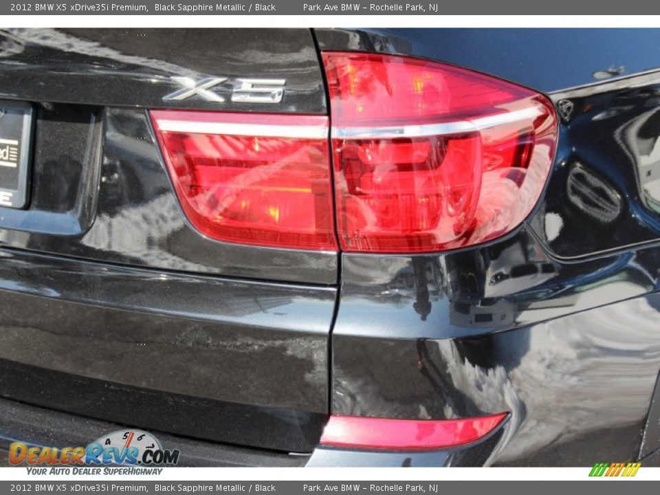 2012 BMW X5 xDrive35i Premium Black Sapphire Metallic / Black Photo #22