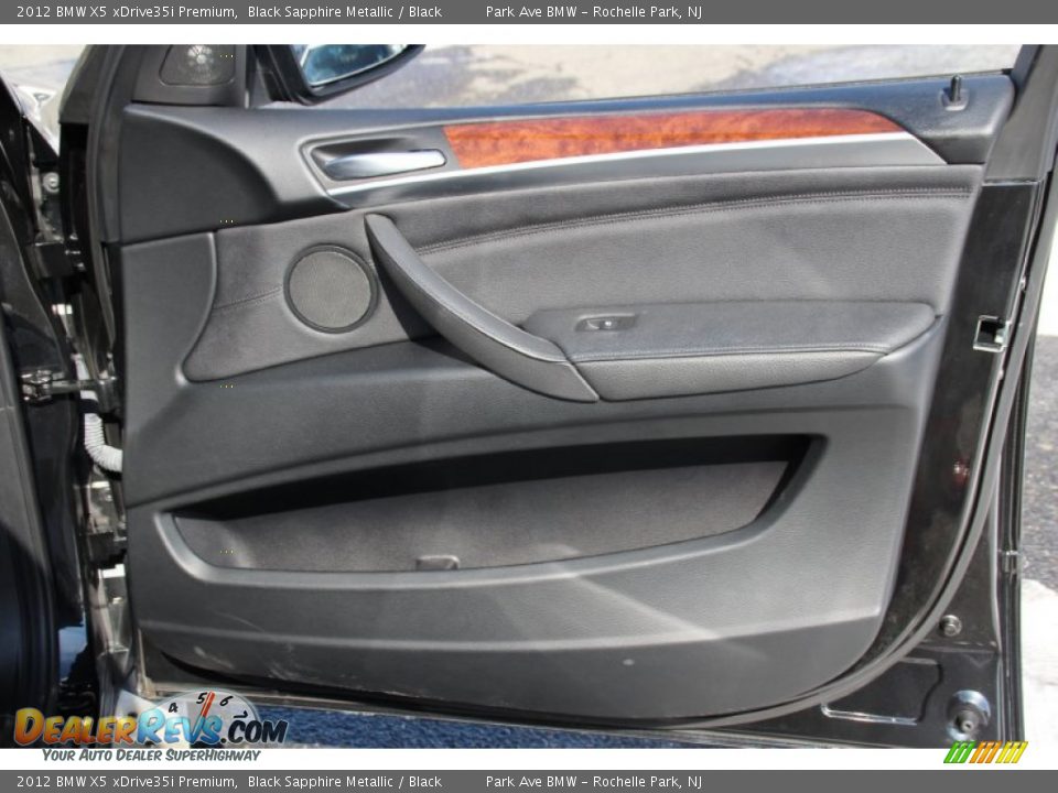 2012 BMW X5 xDrive35i Premium Black Sapphire Metallic / Black Photo #25