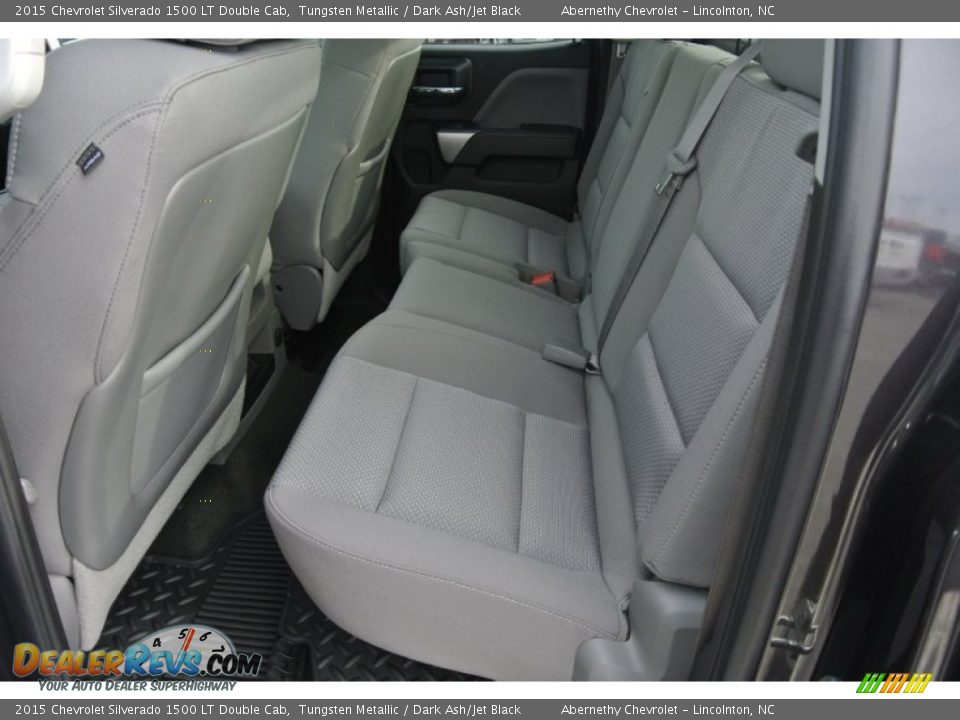 2015 Chevrolet Silverado 1500 LT Double Cab Tungsten Metallic / Dark Ash/Jet Black Photo #15