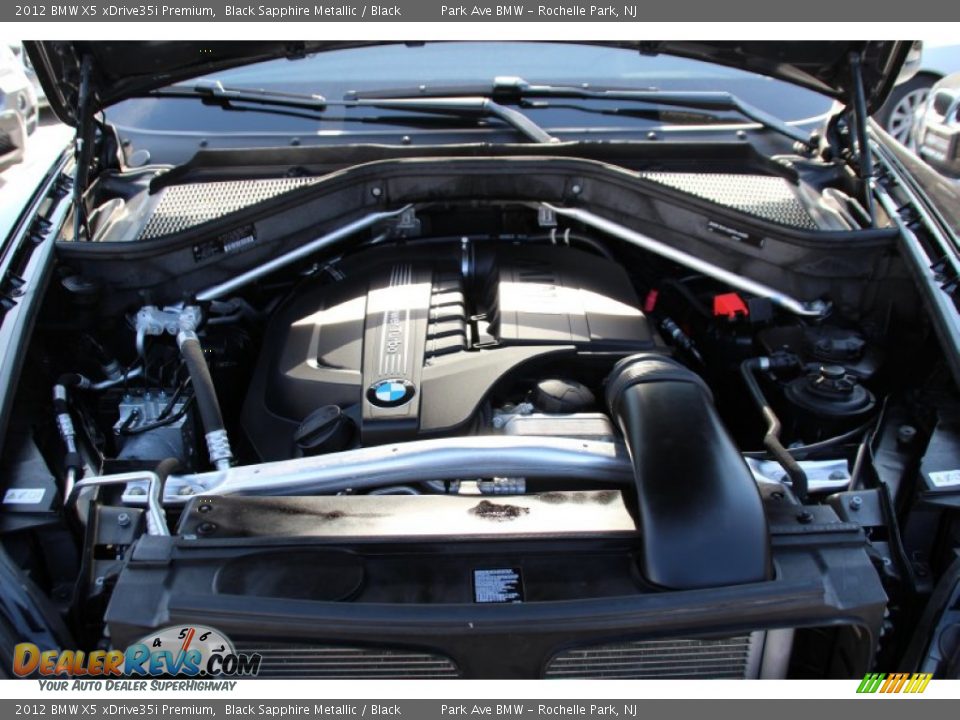 2012 BMW X5 xDrive35i Premium Black Sapphire Metallic / Black Photo #29