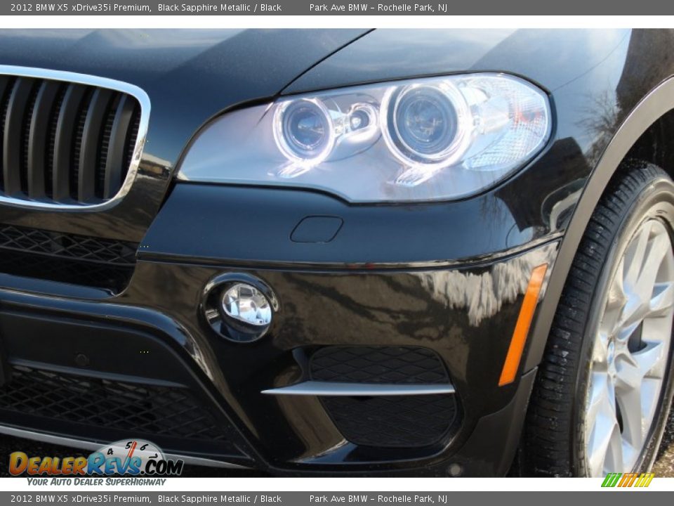 2012 BMW X5 xDrive35i Premium Black Sapphire Metallic / Black Photo #30