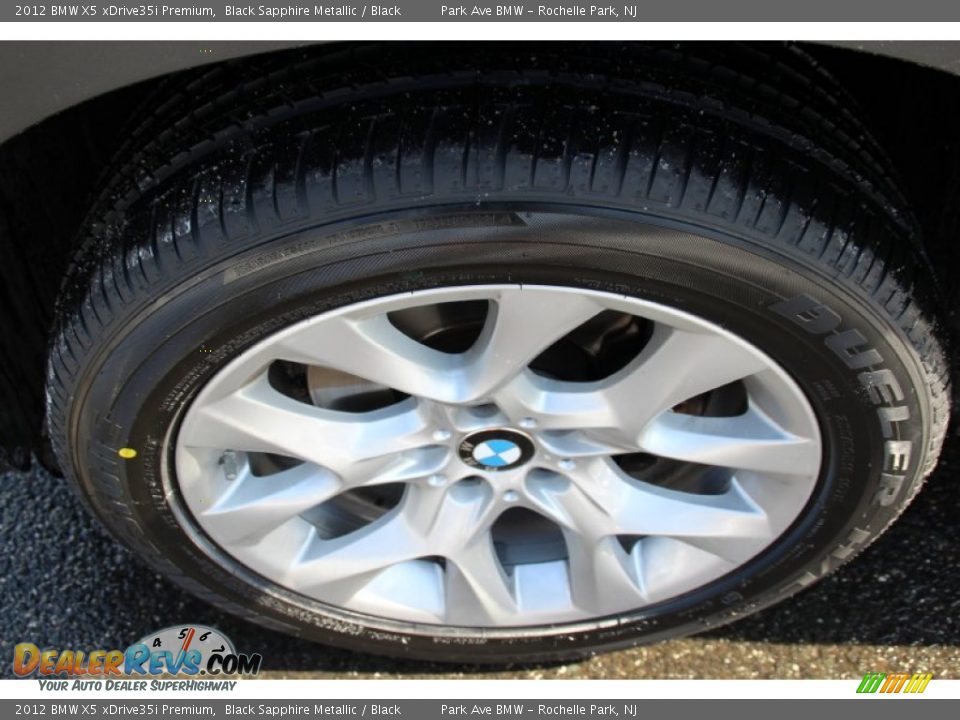 2012 BMW X5 xDrive35i Premium Black Sapphire Metallic / Black Photo #32
