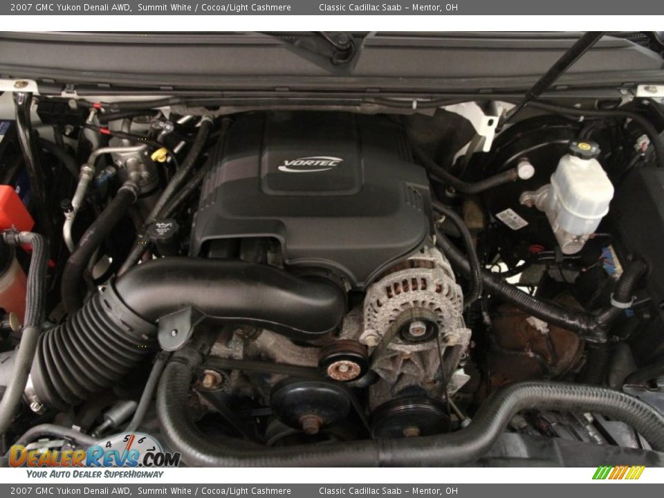 2007 GMC Yukon Denali AWD 6.2 Liter OHV 16V VVT V8 Engine Photo #17