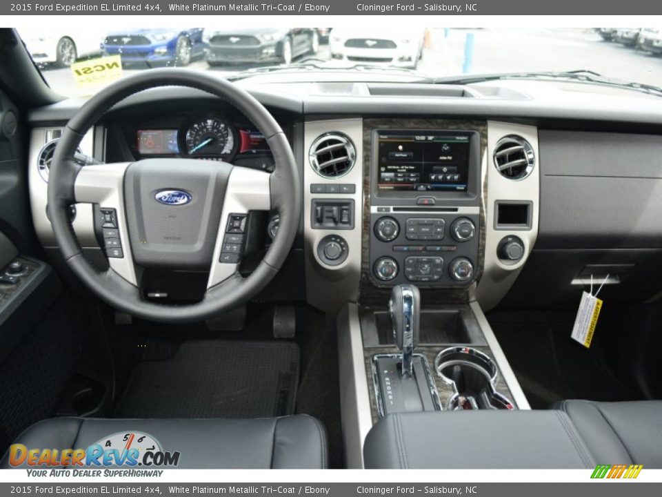 Dashboard of 2015 Ford Expedition EL Limited 4x4 Photo #9
