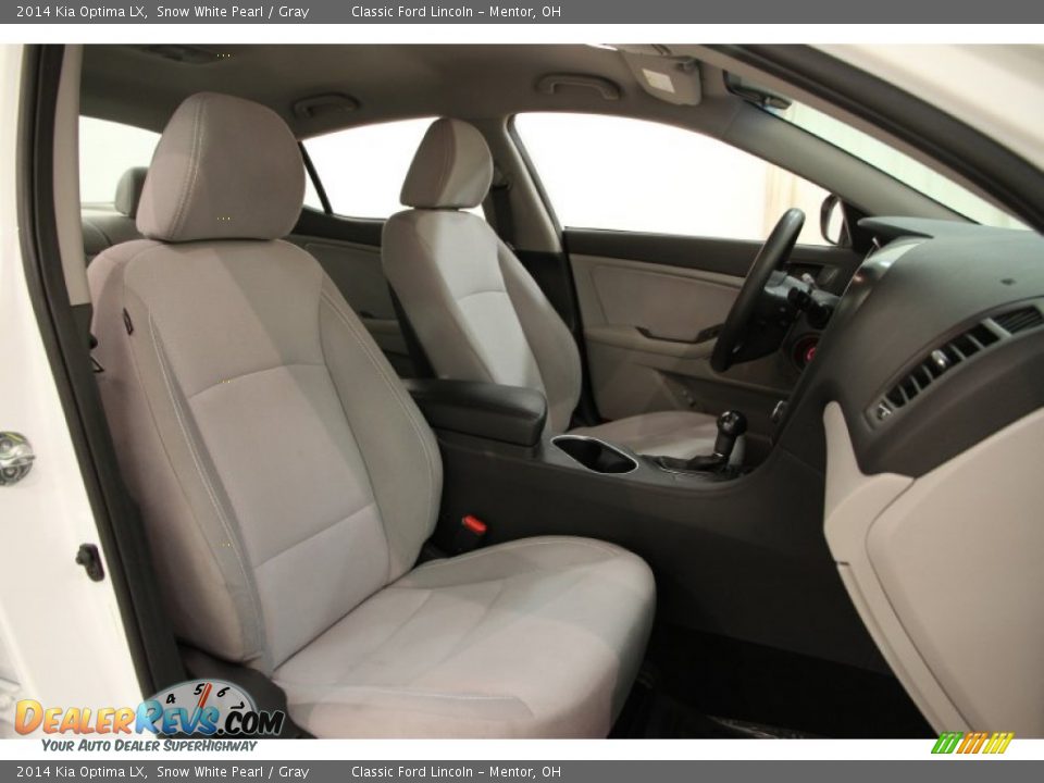 Front Seat of 2014 Kia Optima LX Photo #10