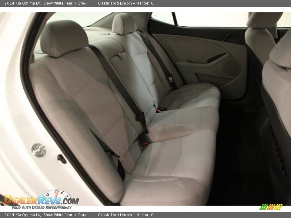 Rear Seat of 2014 Kia Optima LX Photo #11