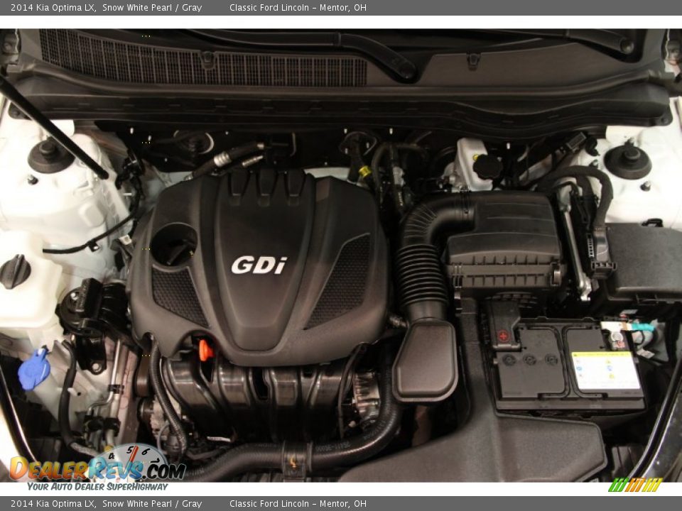 2014 Kia Optima LX 2.4 Liter GDI DOHC 16-Valve Dual CVVT 4 Cylinder Engine Photo #14