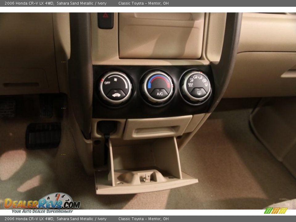 2006 Honda CR-V LX 4WD Sahara Sand Metallic / Ivory Photo #10