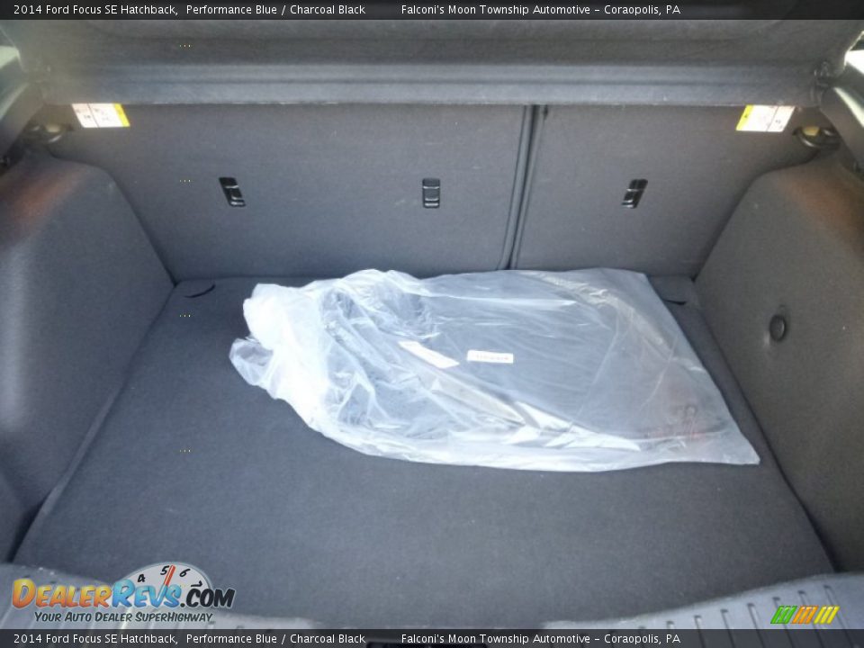2014 Ford Focus SE Hatchback Performance Blue / Charcoal Black Photo #13