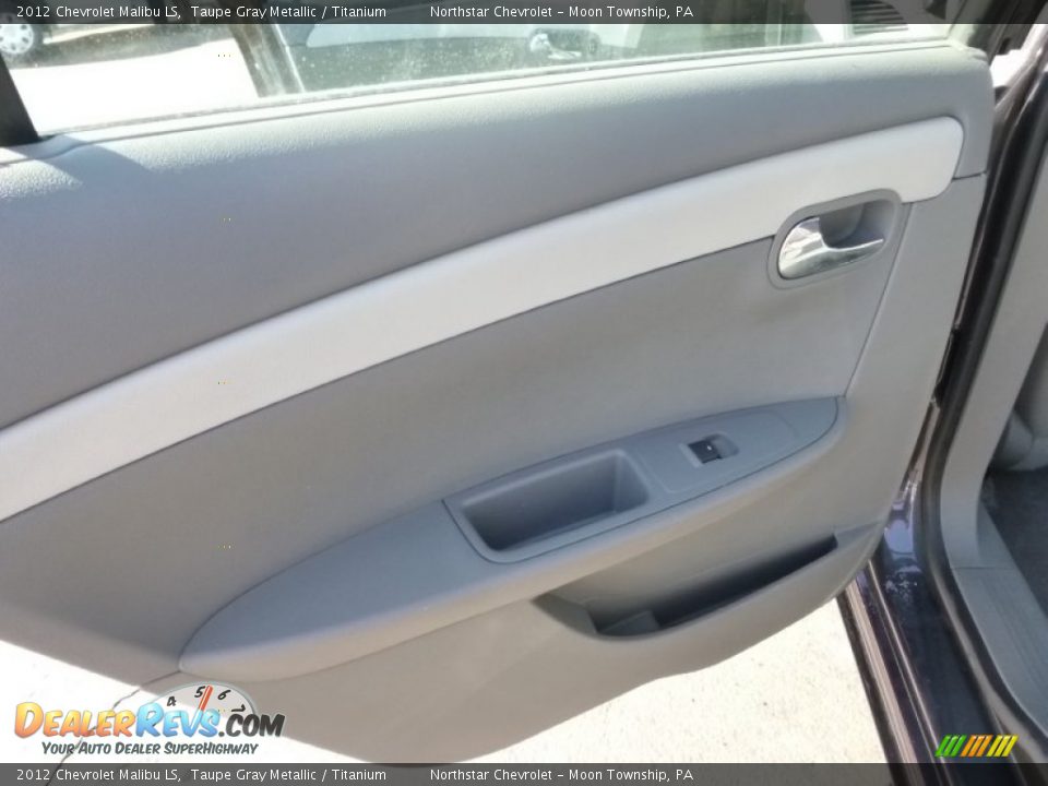 2012 Chevrolet Malibu LS Taupe Gray Metallic / Titanium Photo #13