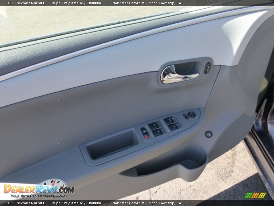 2012 Chevrolet Malibu LS Taupe Gray Metallic / Titanium Photo #14