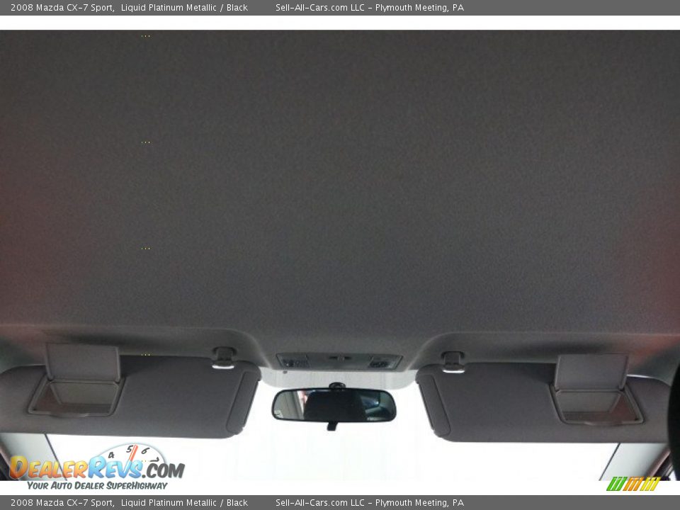 2008 Mazda CX-7 Sport Liquid Platinum Metallic / Black Photo #19