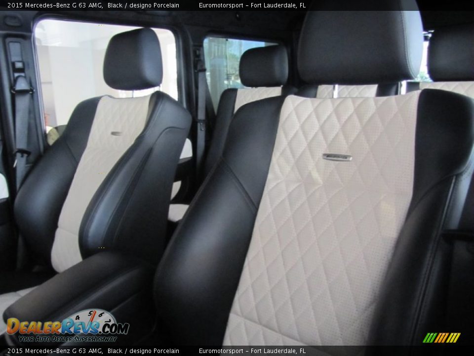 Front Seat of 2015 Mercedes-Benz G 63 AMG Photo #6