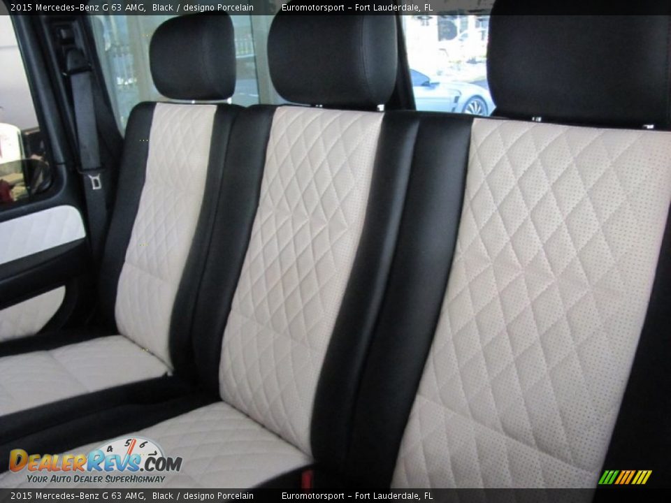 Rear Seat of 2015 Mercedes-Benz G 63 AMG Photo #7